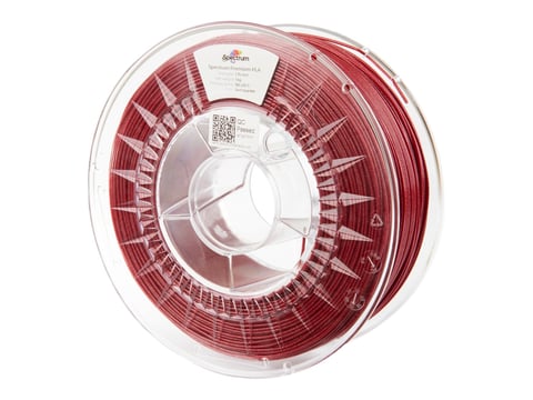 Spectrum PLA Glitter Filament 1.75mm 1kg Red Sparkle